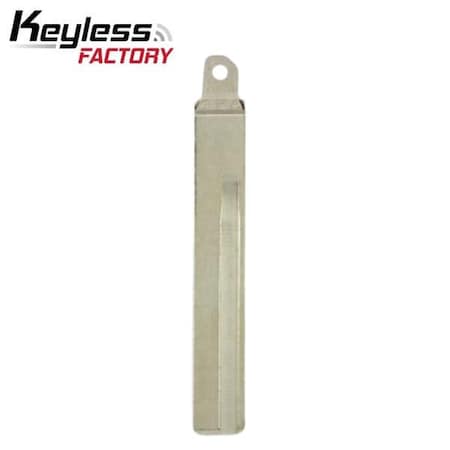Keyless Factory KeylessFactory: 2017 - 2018 Hyundai Santa Fe Remote Flip Key Replacement Blade HY18R FKB-HY-092